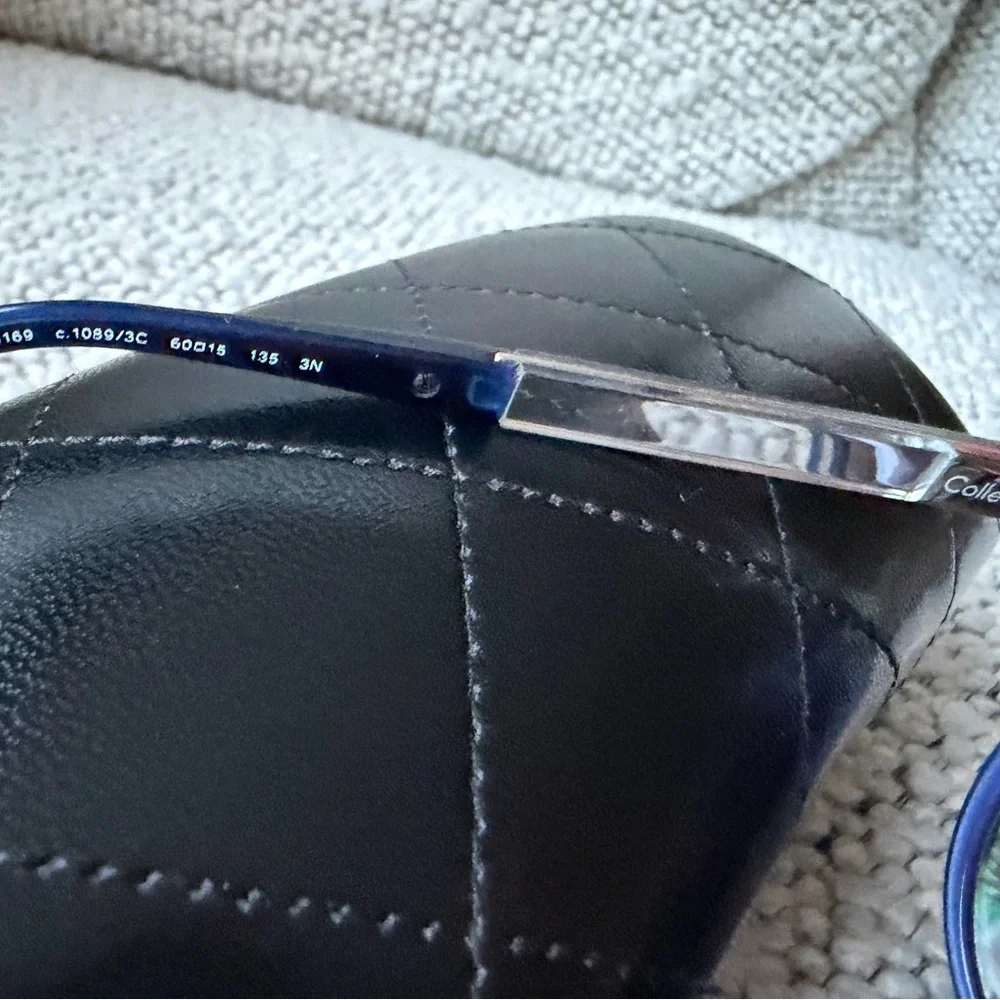 CHANEL black Cat-Eye Sunglasses with Dark Lenses